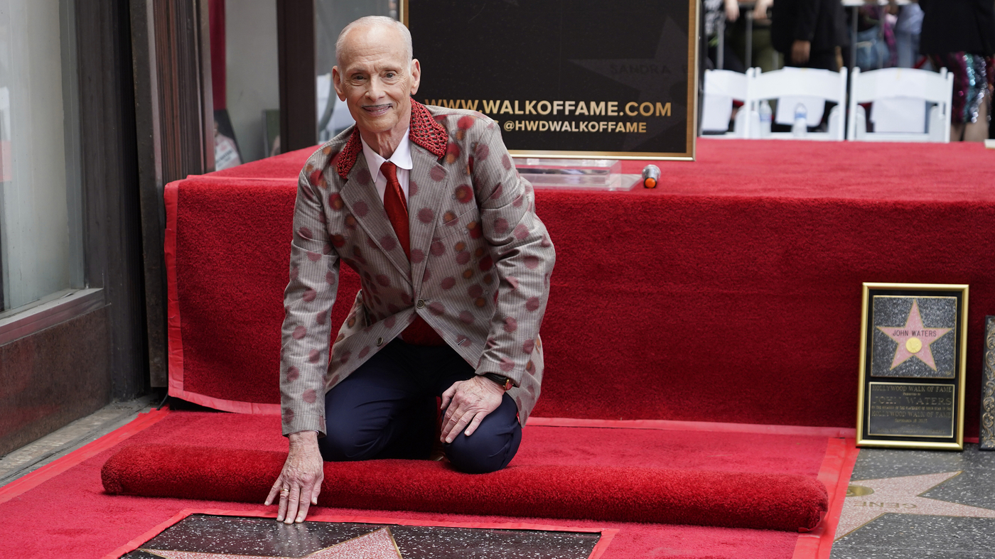 ‘Here I am, closer to the gutter than ever’: John Waters gets his Hollywood star‘Here I am, closer to the gutter than ever’: John Waters gets his Hollywood star