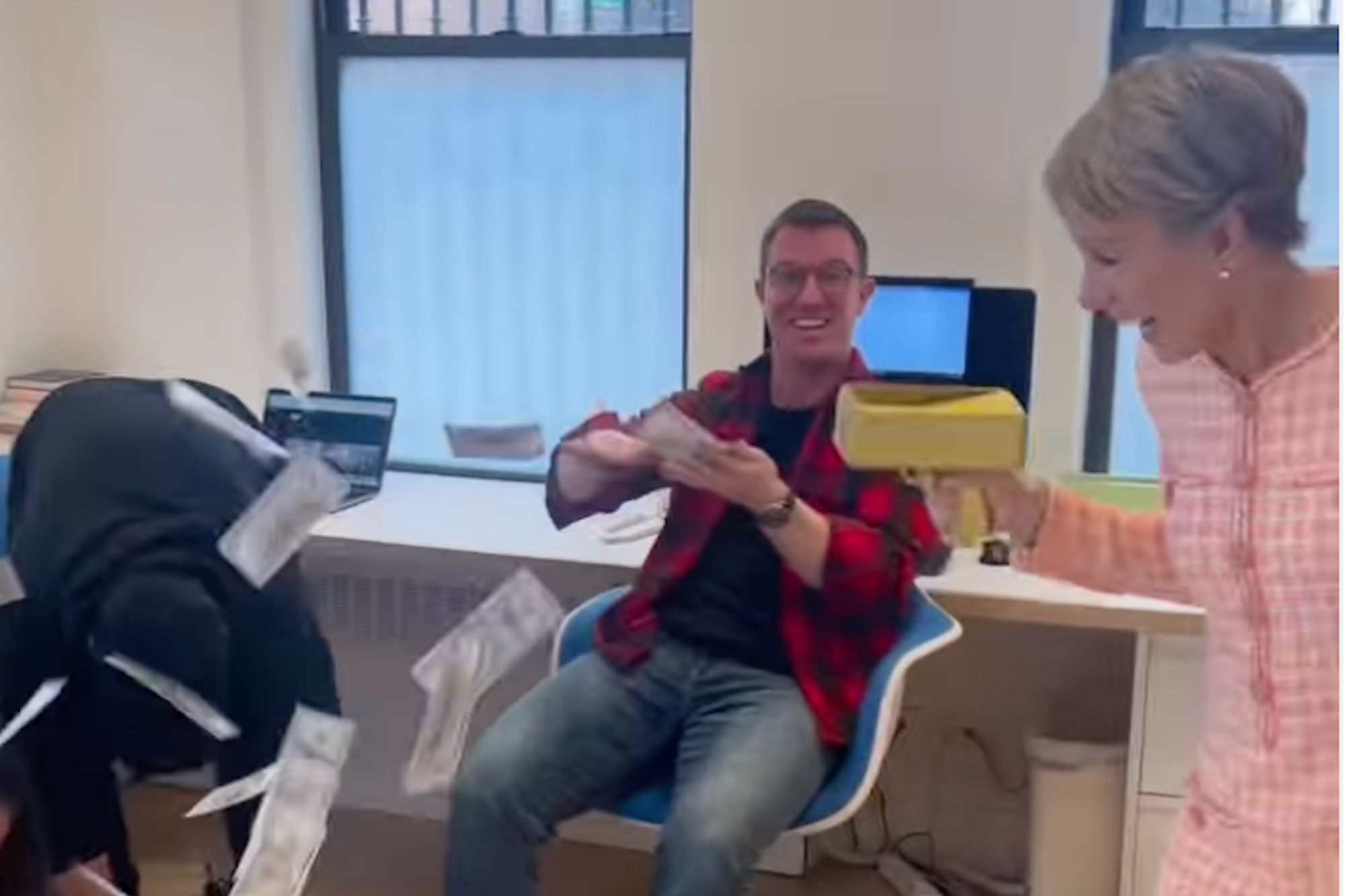 Barbara Corcoran Under Fire for Shooting Money Gun at Workers | EntrepreneurBarbara Corcoran Under Fire for Shooting Money Gun at Workers | Entrepreneur