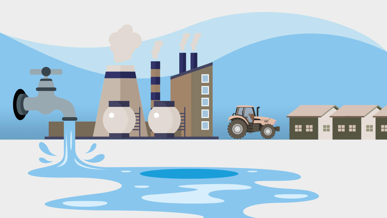 Faced with summer restrictions, this is how France uses its waterFaced with summer restrictions, this is how France uses its water