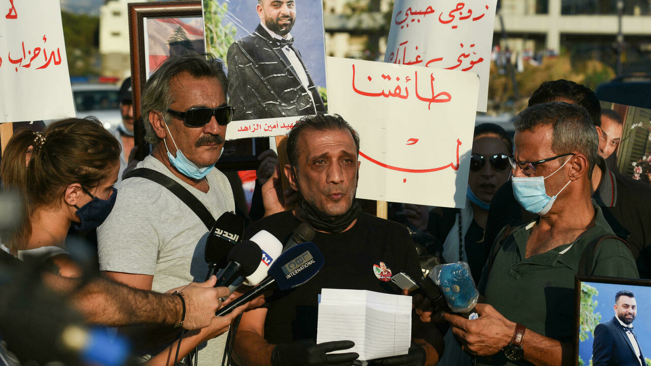 Beirut port blast activist resigns amid pressure over judge ouster