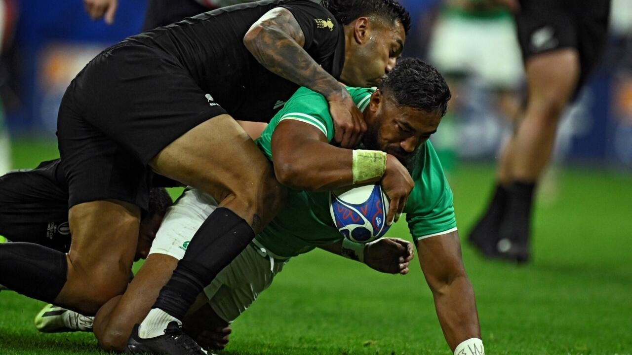 New Zealand reach Rugby World Cup semis as Ireland fall short againNew Zealand reach Rugby World Cup semis as Ireland fall short again