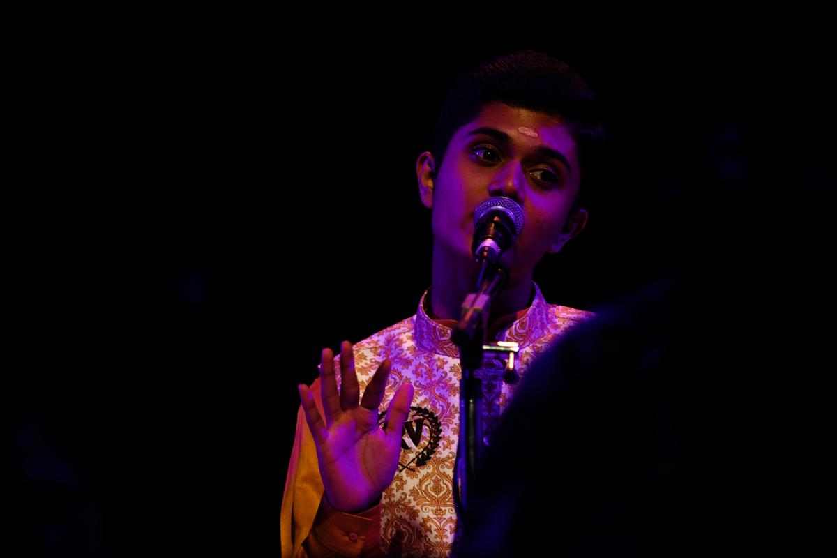 Carnatic singer Rahul Vellal