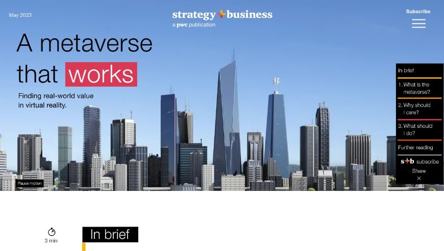 strategy+business | A metaverse that worksstrategy+business | A metaverse that works