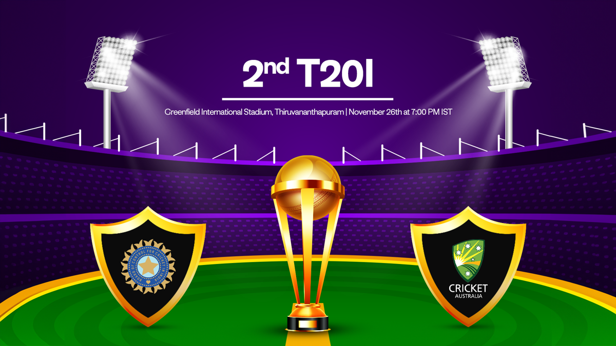 IND vs AUS: Check our Dream11 Prediction, Fantasy Cricket Tips, Playing Team Picks for 2nd T20I on November 26thIND vs AUS: Check our Dream11 Prediction, Fantasy Cricket Tips, Playing Team Picks for 2nd T20I on November 26th