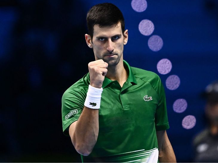 जोकोविच रिकॉर्ड 8वीं बार साल का अंत नंबर-1 बनकर करेंगे: 2023 में तीन ग्रैंड स्लैम जीते; विंबलडन के रनर-अप रहेजोकोविच रिकॉर्ड 8वीं बार साल का अंत नंबर-1 बनकर करेंगे: 2023 में तीन ग्रैंड स्लैम जीते; विंबलडन के रनर-अप रहे