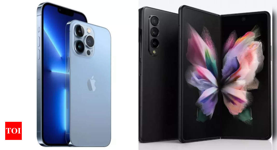 Apple iPhone 13 Pro Max vs Samsung Galaxy Z Fold 3: How the 2021’s most-expensive Android phone compares to most-premium iPhone – Times of India