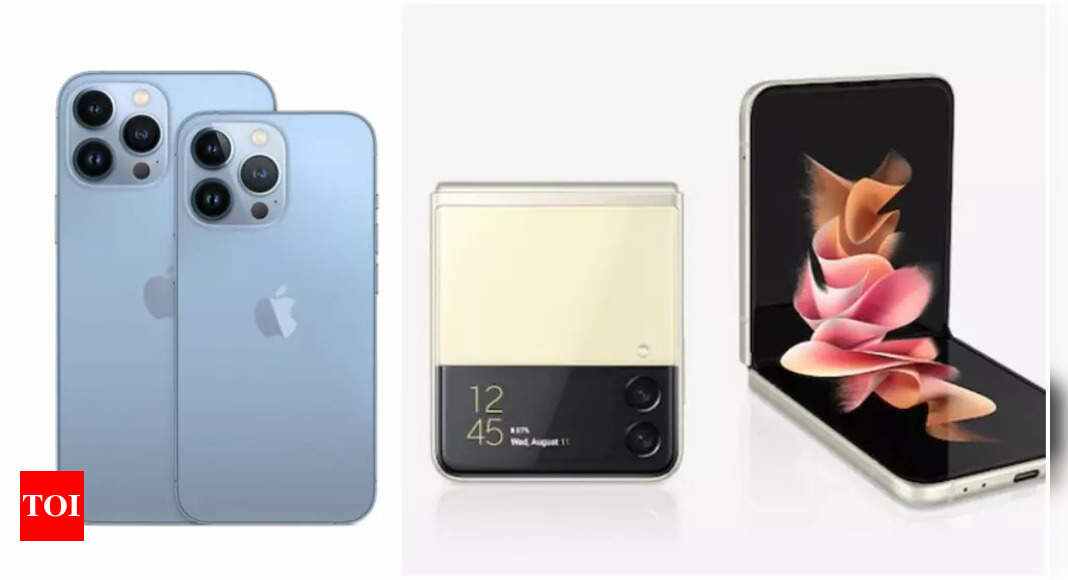 Apple iPhone 13 Pro goes on pre-orders: How it compare to one of the most premium Android phones, Samsung Galaxy Z Flip 3 – Times of India