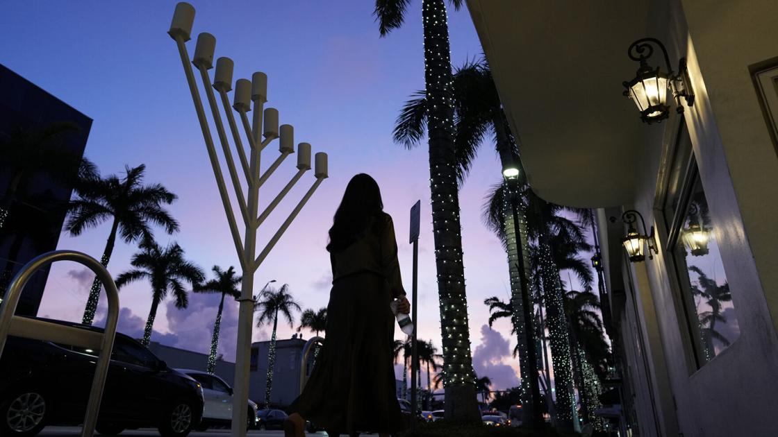 Hanukkah message of light in darkness feels uniquely relevant to US Jews amid war, antisemitismHanukkah message of light in darkness feels uniquely relevant to US Jews amid war, antisemitism