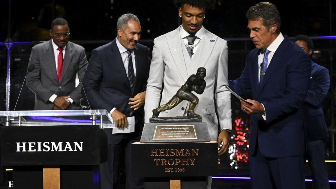 LSU’s Jayden Daniels wins Heisman TrophyLSU’s Jayden Daniels wins Heisman Trophy