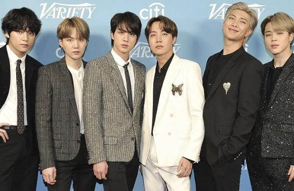 South Korean pop-band BTS at ‘Permission To Dance On Stage’ virtual concert