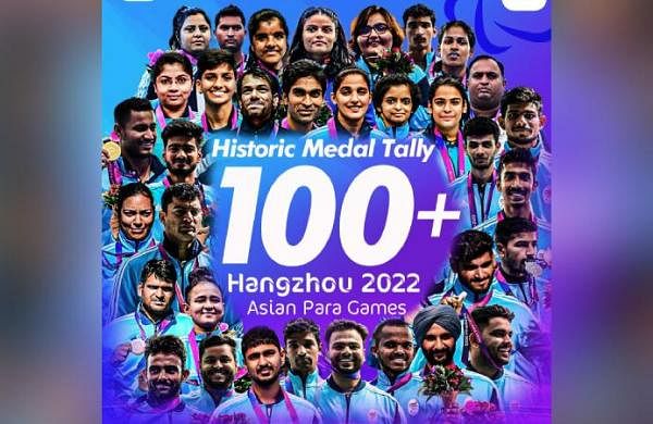 Asian Para Games: India creates history, cross 100 medals Asian Para Games: India creates history, cross 100 medals 