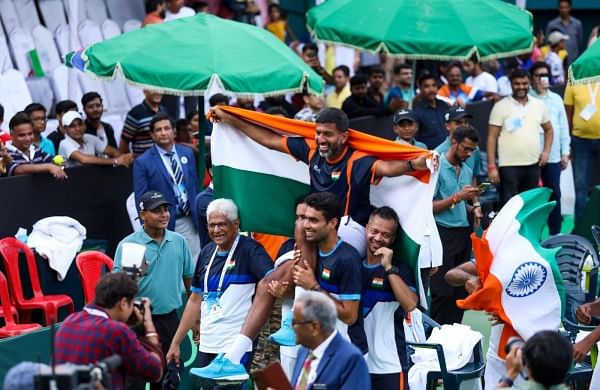 Rohan Bopanna logs win in farewell tie, India advance to World Group I play-offRohan Bopanna logs win in farewell tie, India advance to World Group I play-off