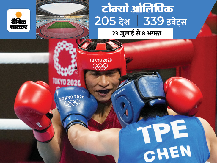 फोटोज में लवलिना की ऐतिहासिक जीत: ओलिंपिक में मेडल जीतने वाली तीसरी भारतीय बॉक्सर बनीं लवलिना; मेरीकॉम और विजेंद्र सिंह ब्रॉन्ज मेडल जीत चुके