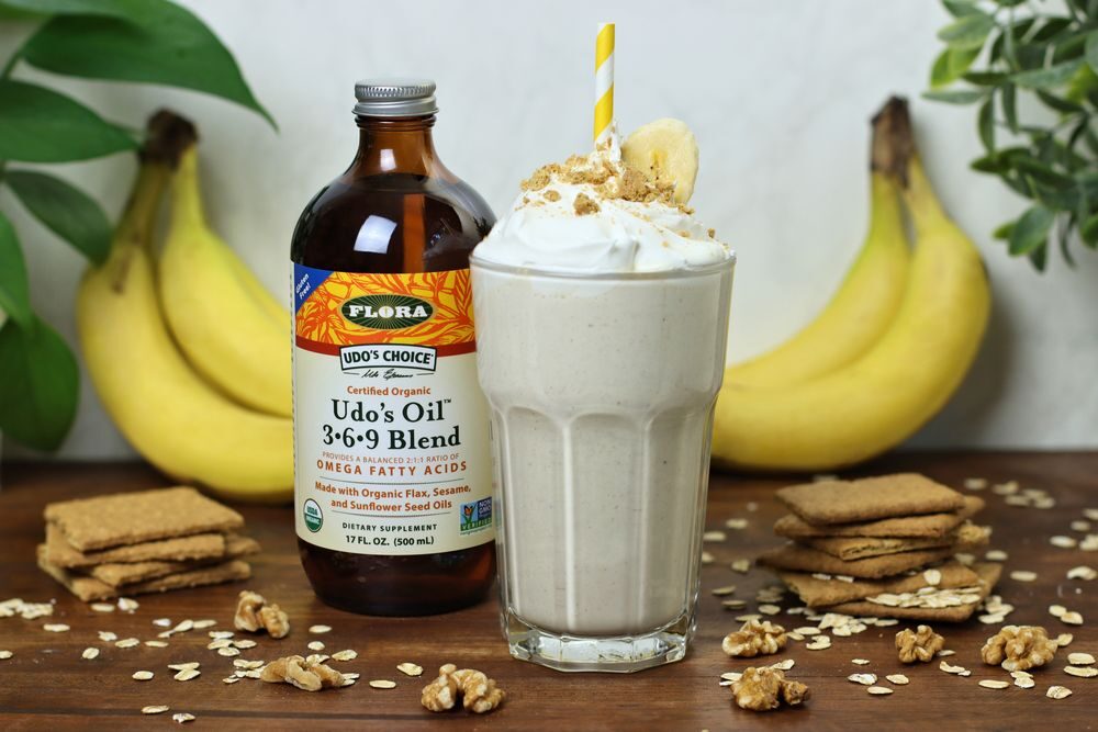 Udo’s Healthy Nutty Banana Cream Protein ShakeUdo’s Healthy Nutty Banana Cream Protein Shake