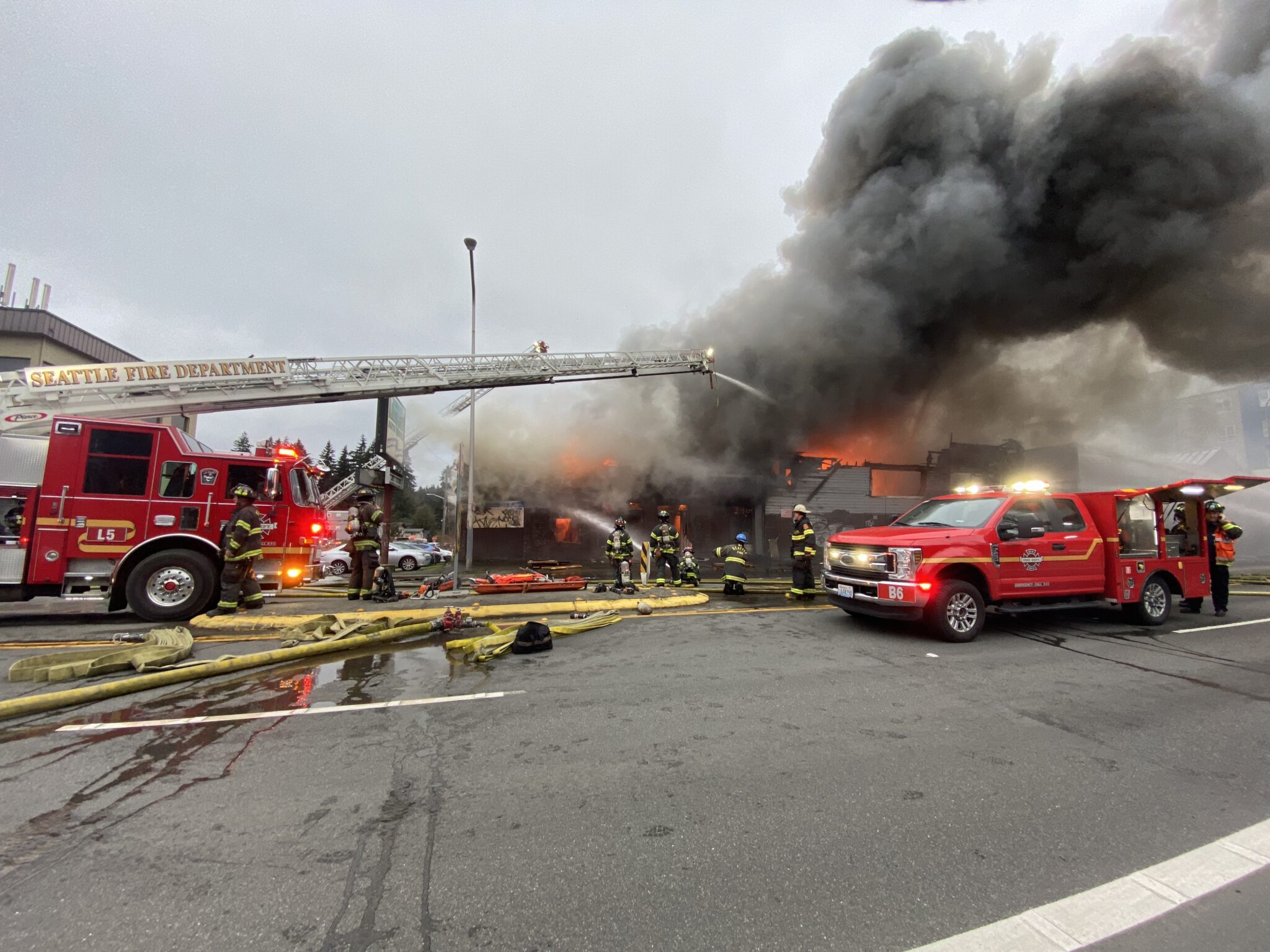 Fire causes vacant building to collapse in Lake City – Fire LineFire causes vacant building to collapse in Lake City – Fire Line